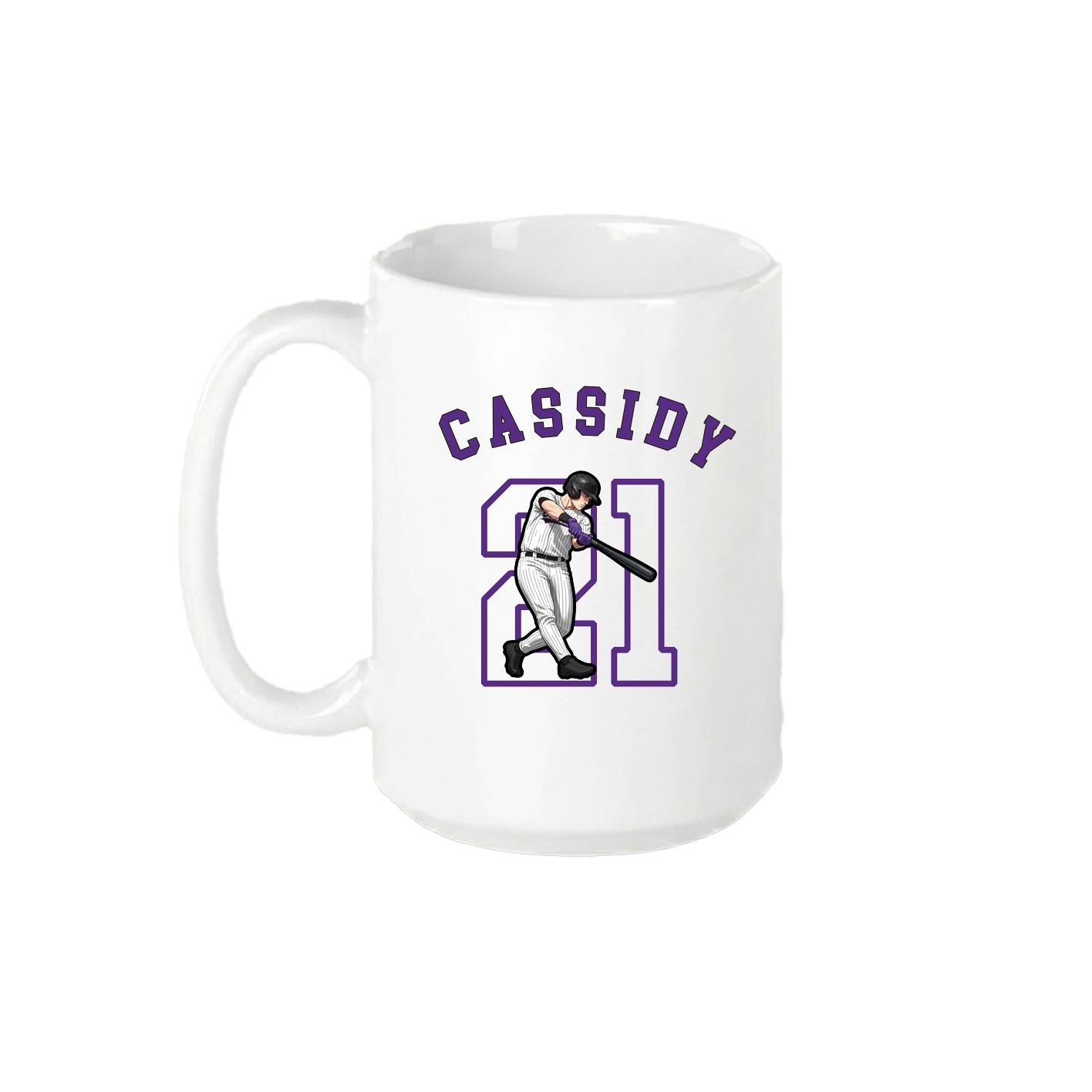 15oz Coffee Mug — Shirsey Arch in White