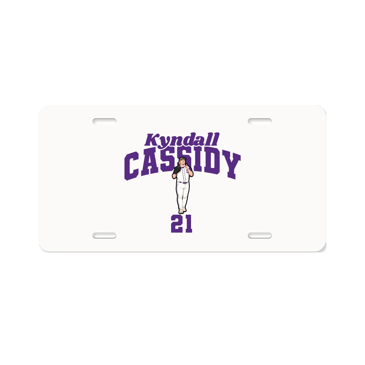 License Plate — Signature Arch in Classic