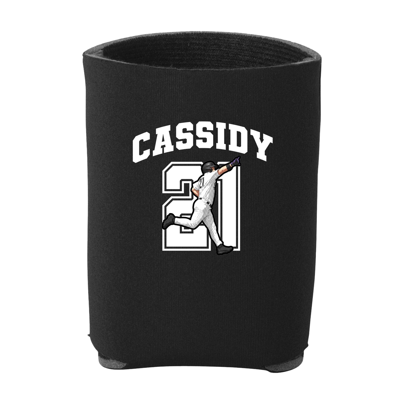 Can Holder — Number in Black