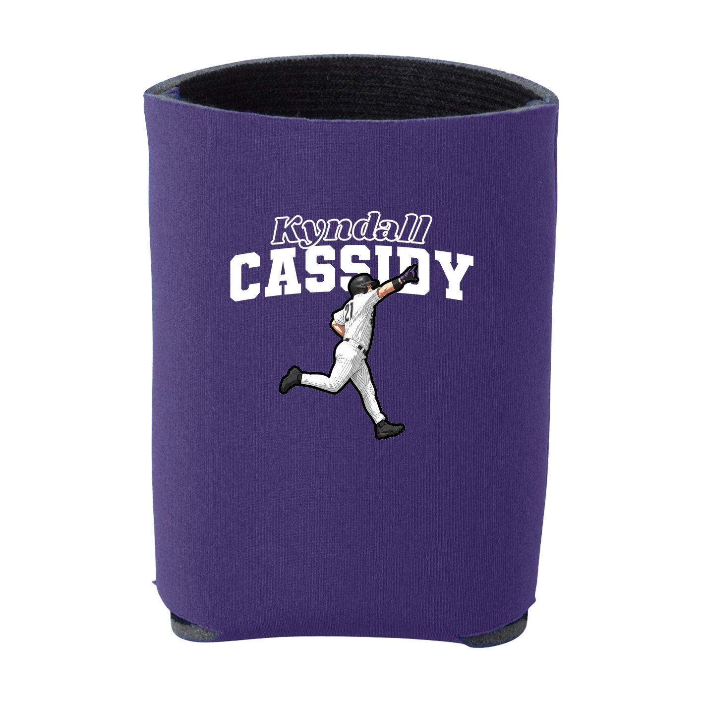 Can Holder — Name Arch in Purple