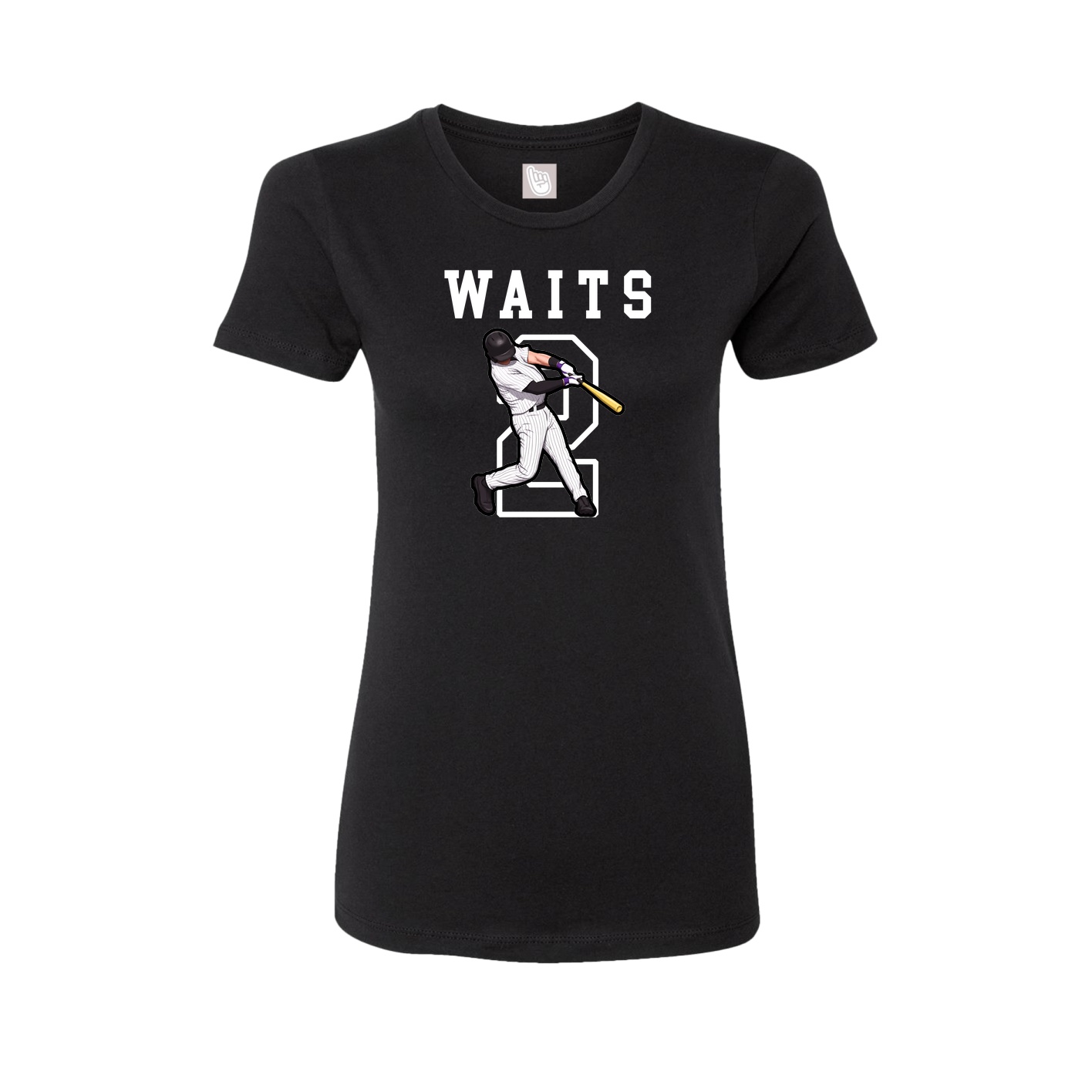Fitted Women's Tee — Shirsey in Black