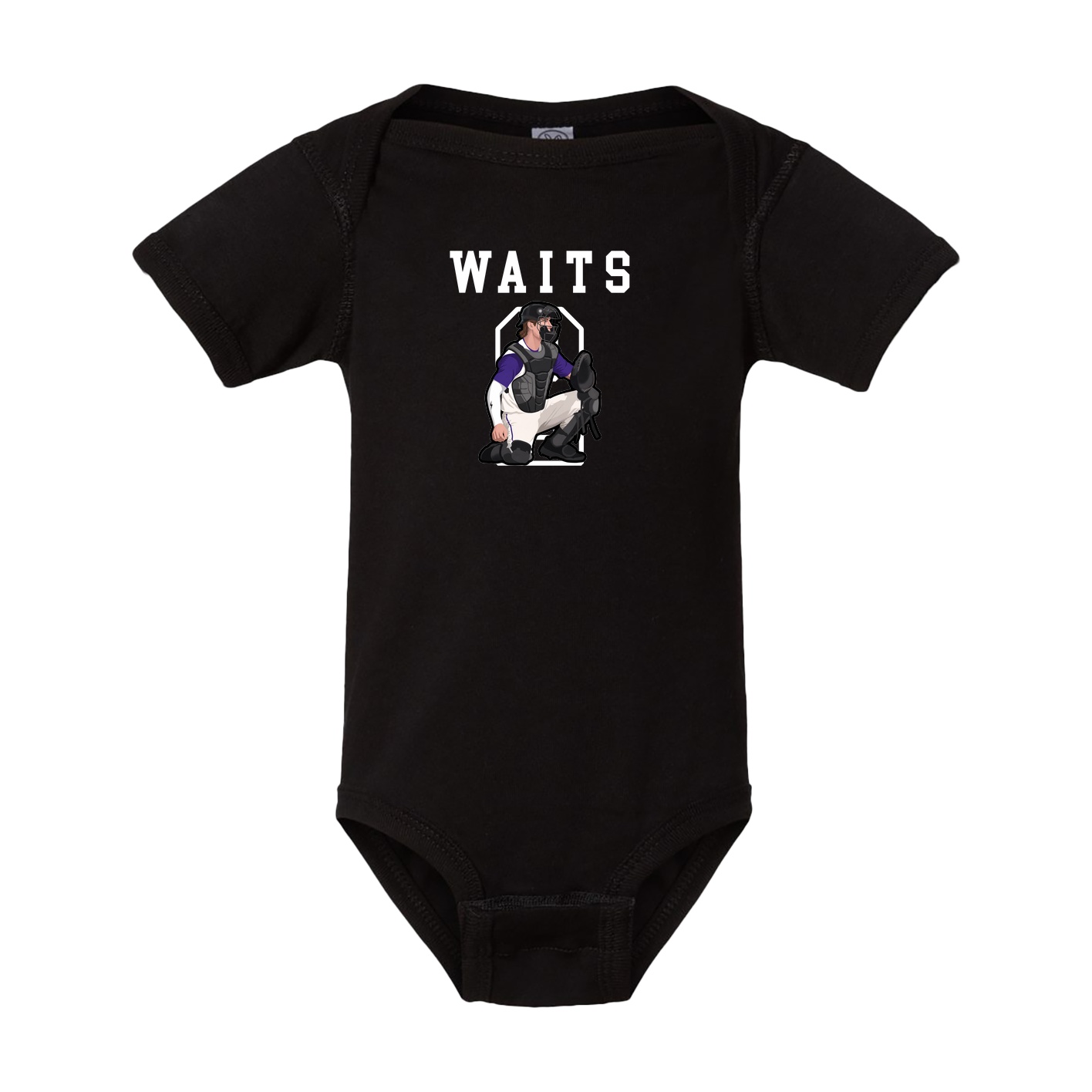 Baby Onesie — Shirsey in Black