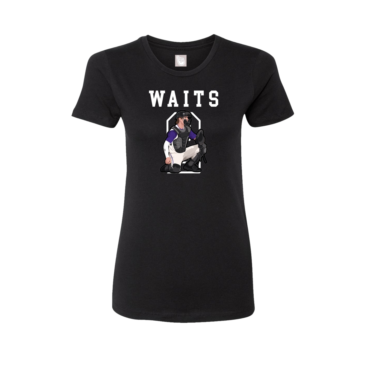 Fitted Women's Tee — Shirsey in Black