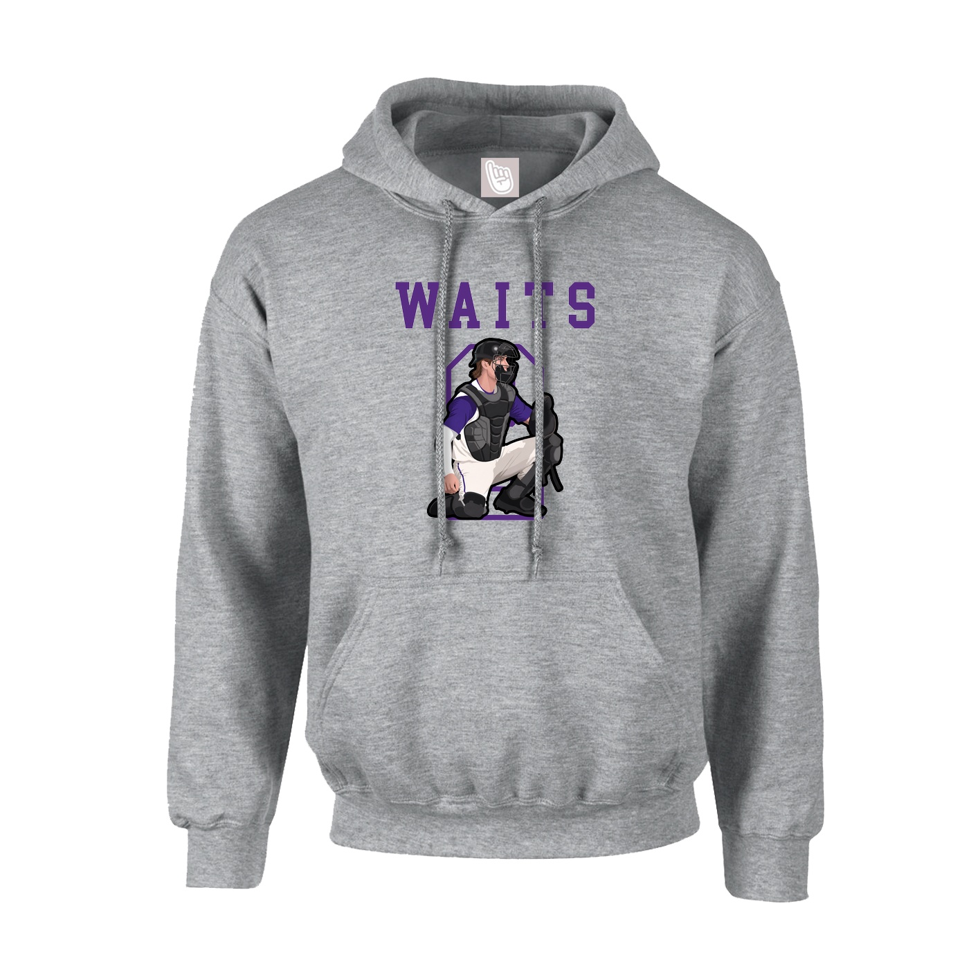 Hoodie — Shirsey in Grey