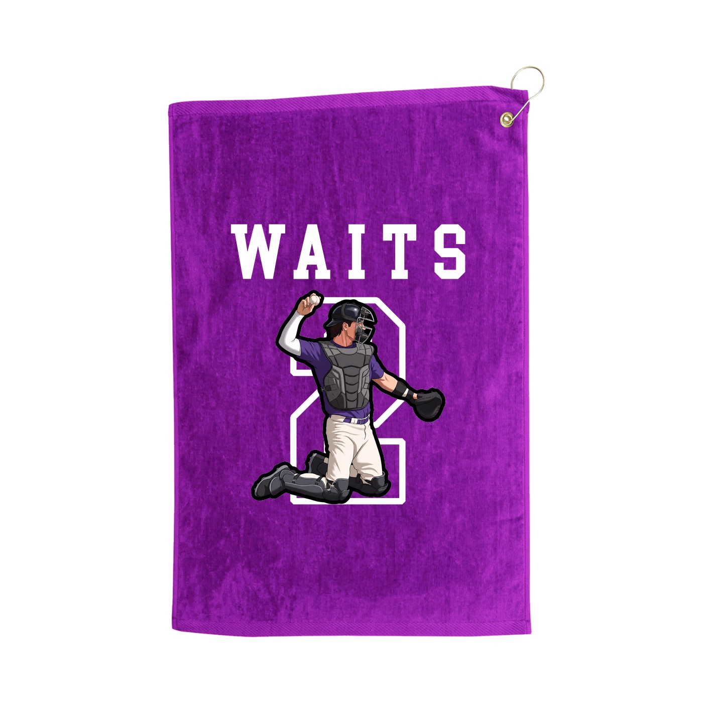 Golf Towel — Shirsey in Purple