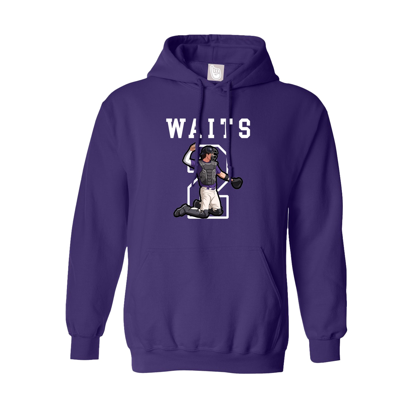 Hoodie — Shirsey in Purple