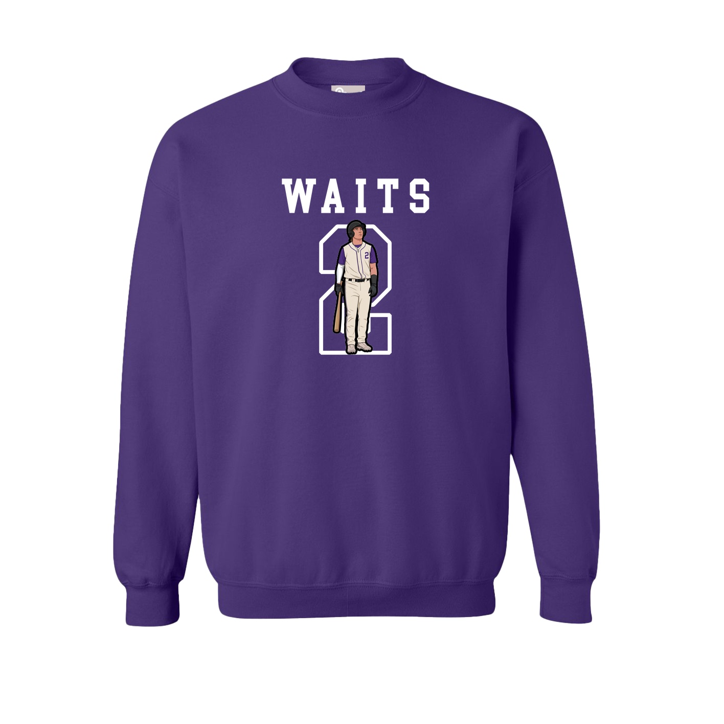 Fleece Crew — Shirsey in Purple