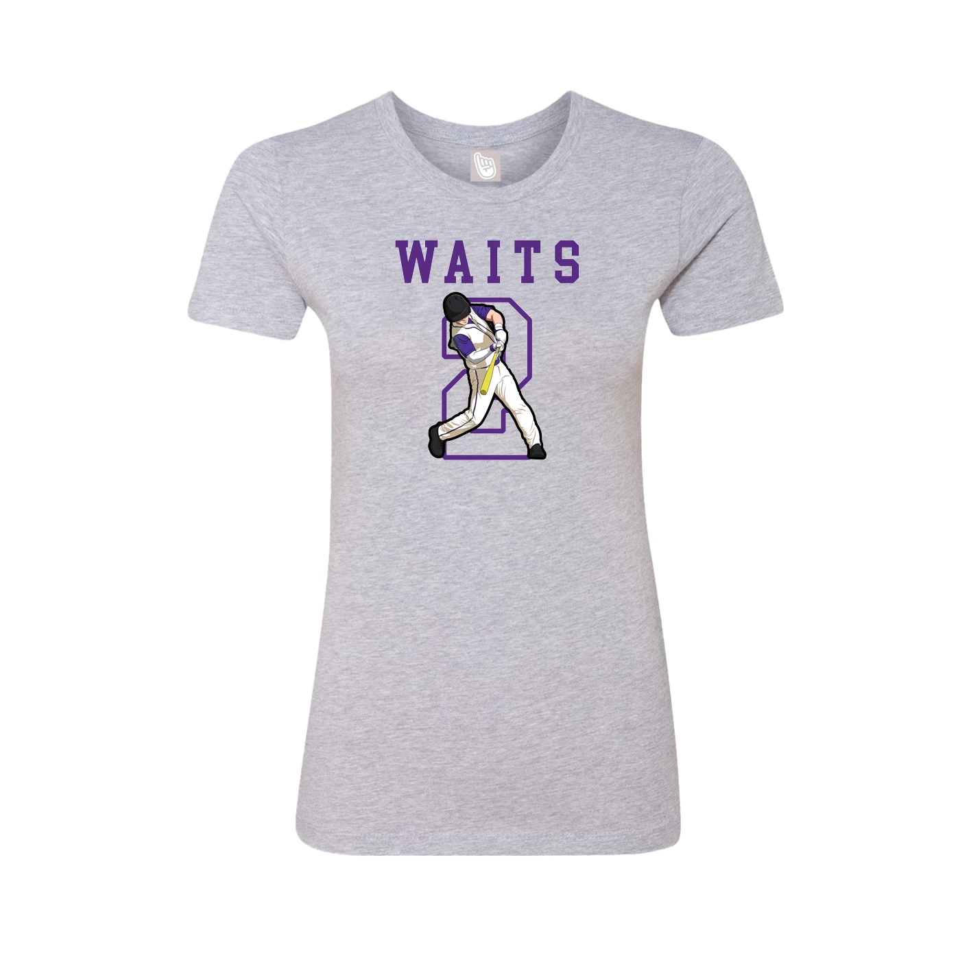 Fitted Women's Tee — Shirsey in Grey