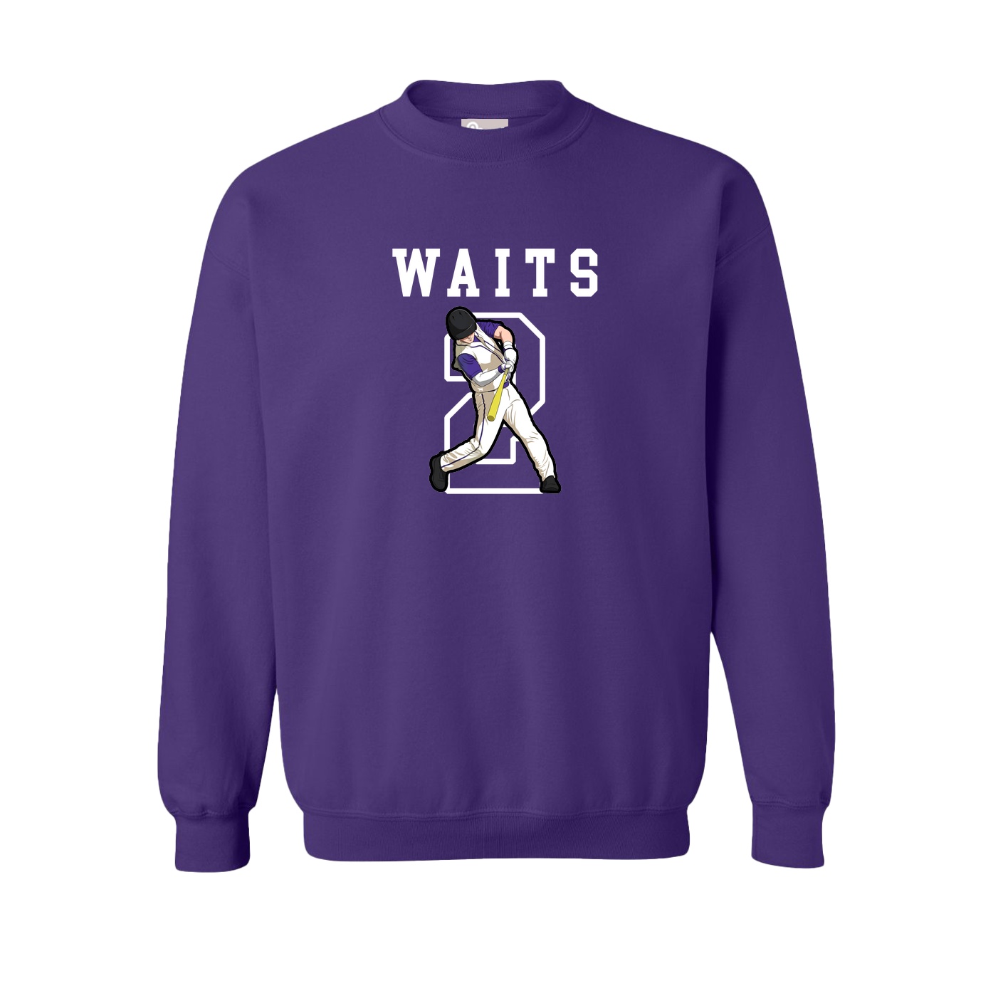 Fleece Crew — Shirsey in Purple