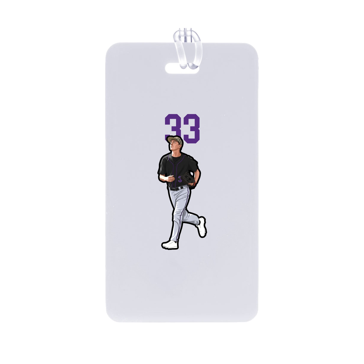 Bag Tag — Number Top in Classic