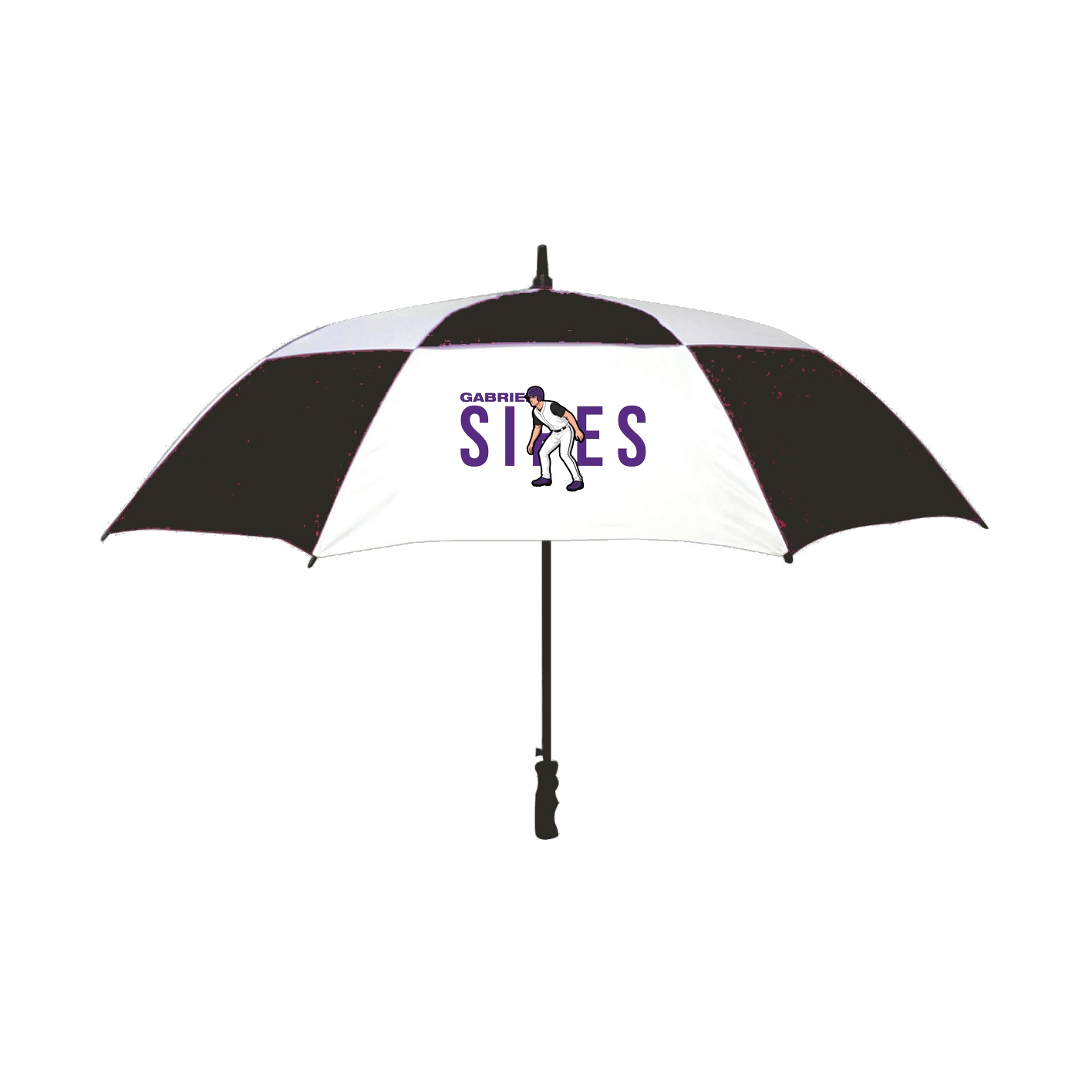 Golf Umbrella — Player Name in Black