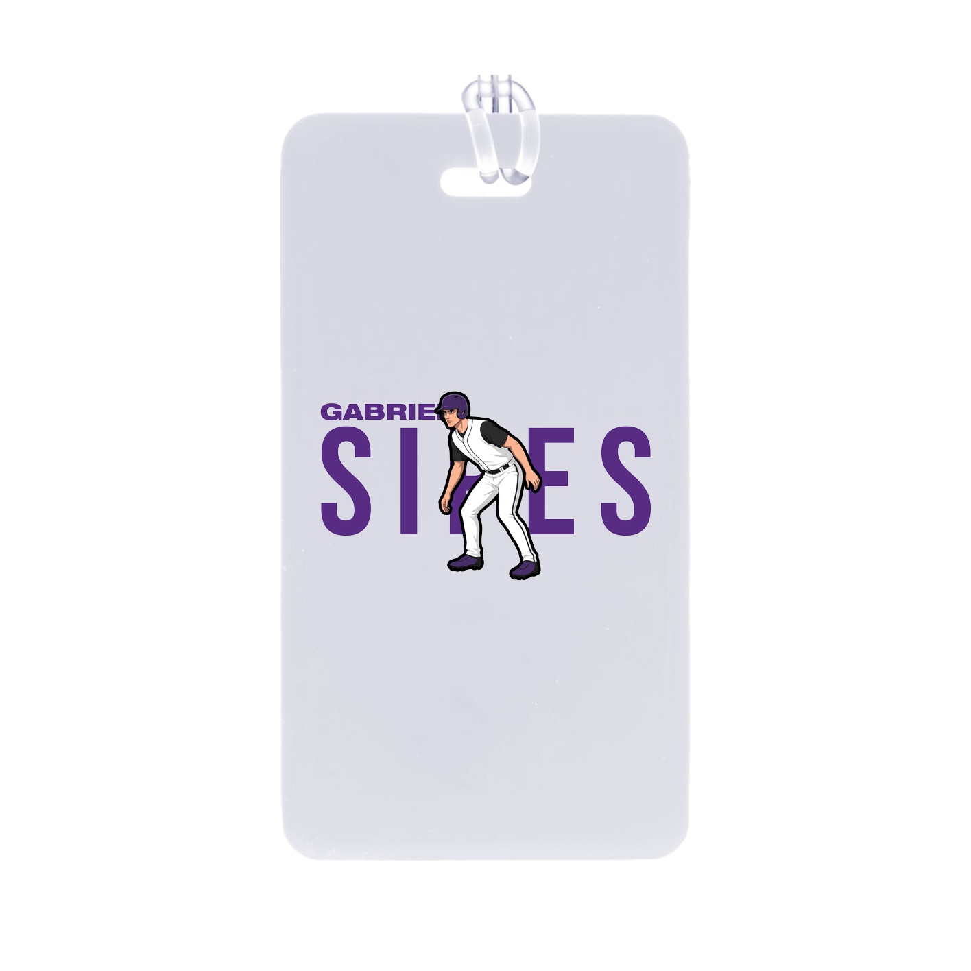 Bag Tag — Player Name in Classic