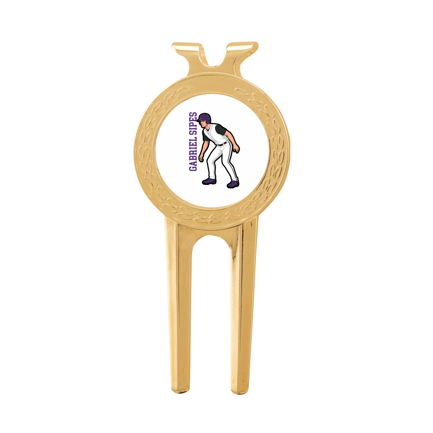 Divot Tool with Ball Marker — Name Vertical in Classic