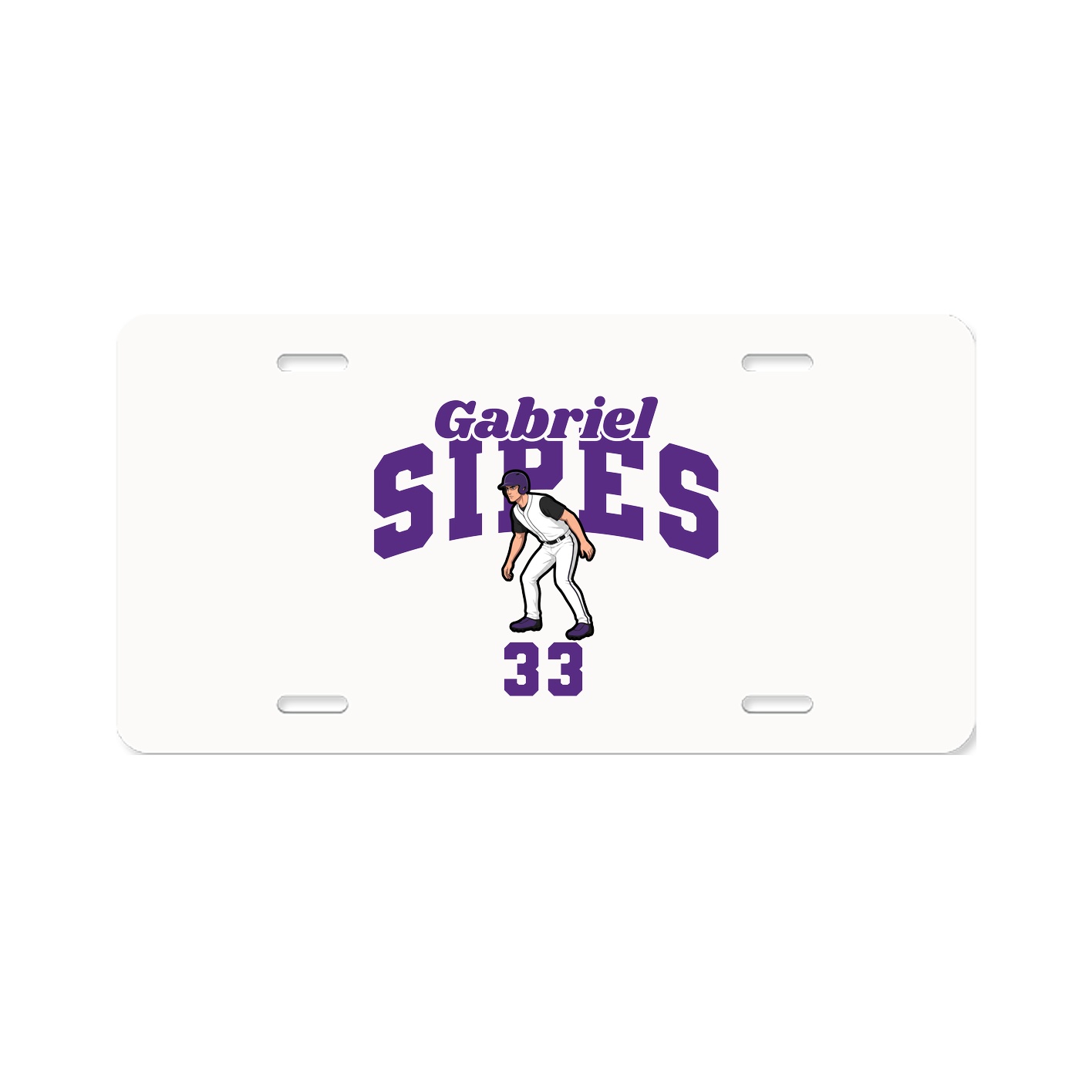 License Plate — Signature Arch in Classic