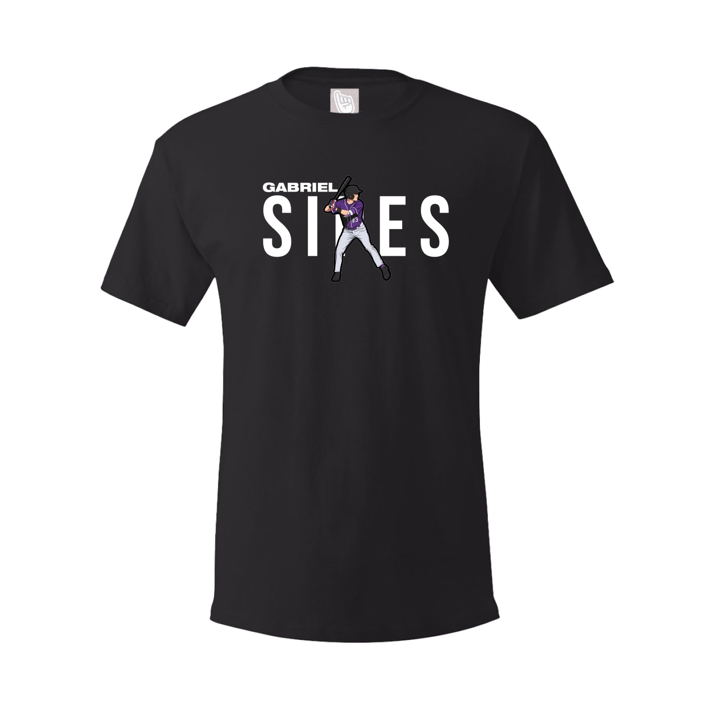 Youth Tee — Player Name in Black