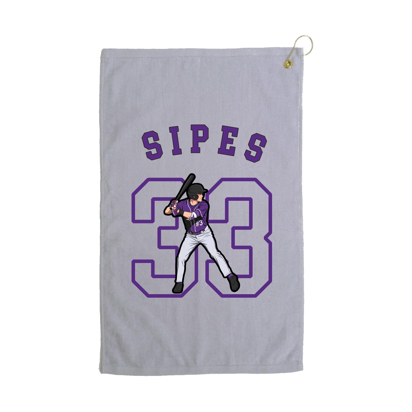 Golf Towel — Shirsey Arch in Grey
