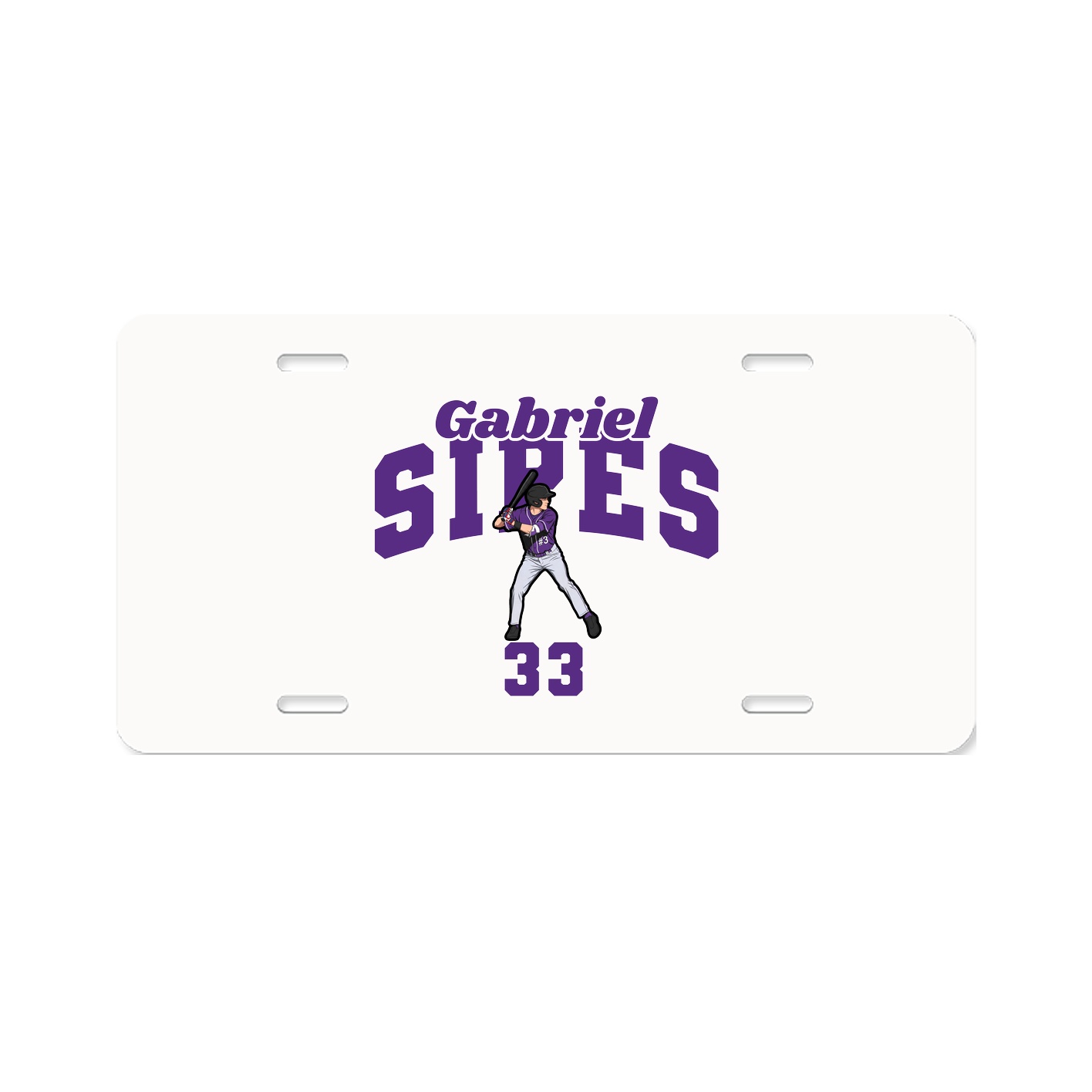License Plate — Signature Arch in Classic