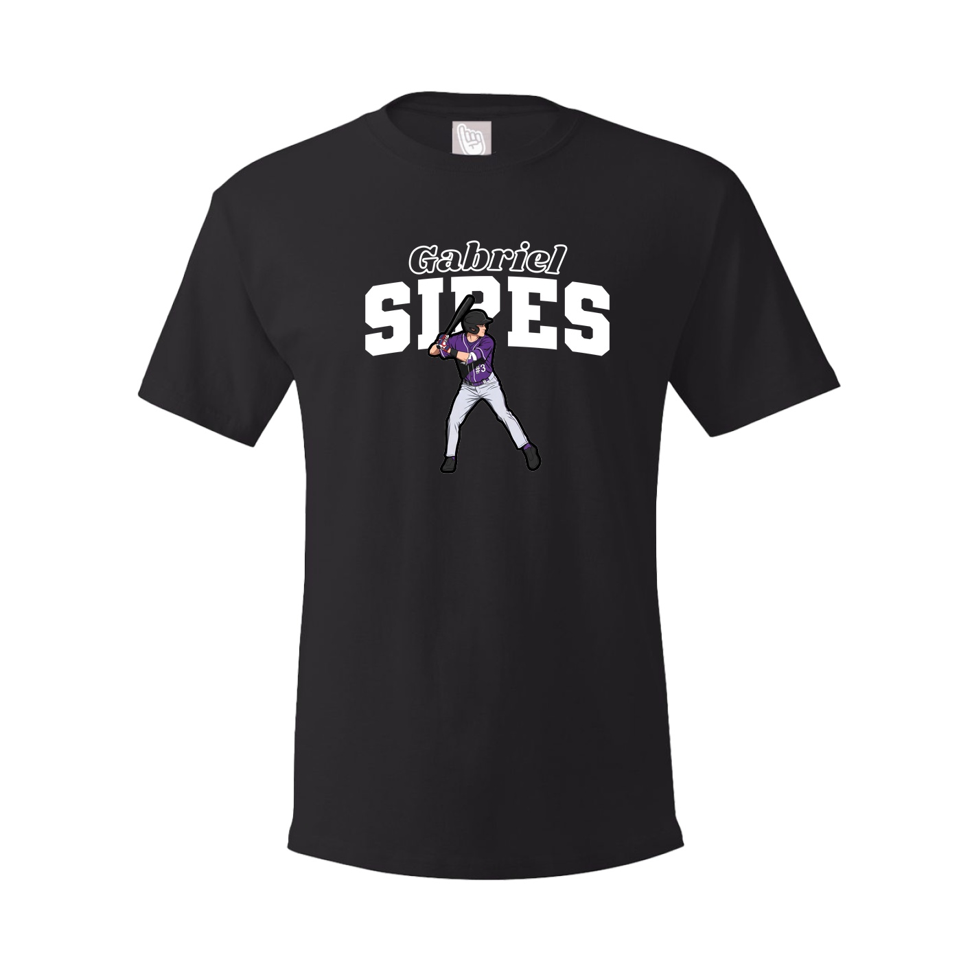 Tee — Name Arch in Black