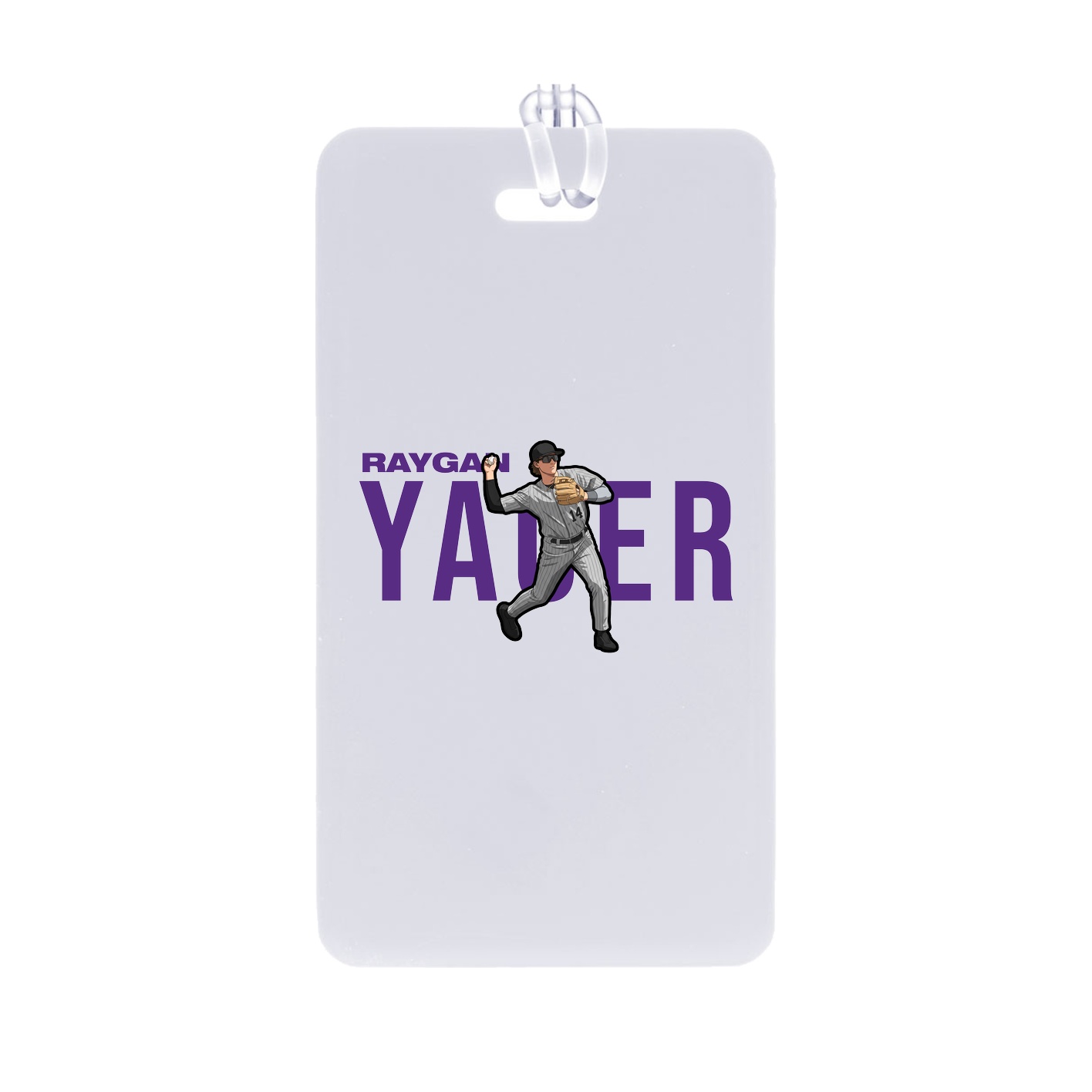 Bag Tag — Player Name in Classic