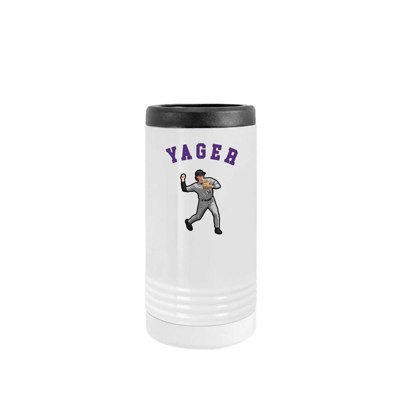 Slim Beverage Holder — Shirsey Arch in White