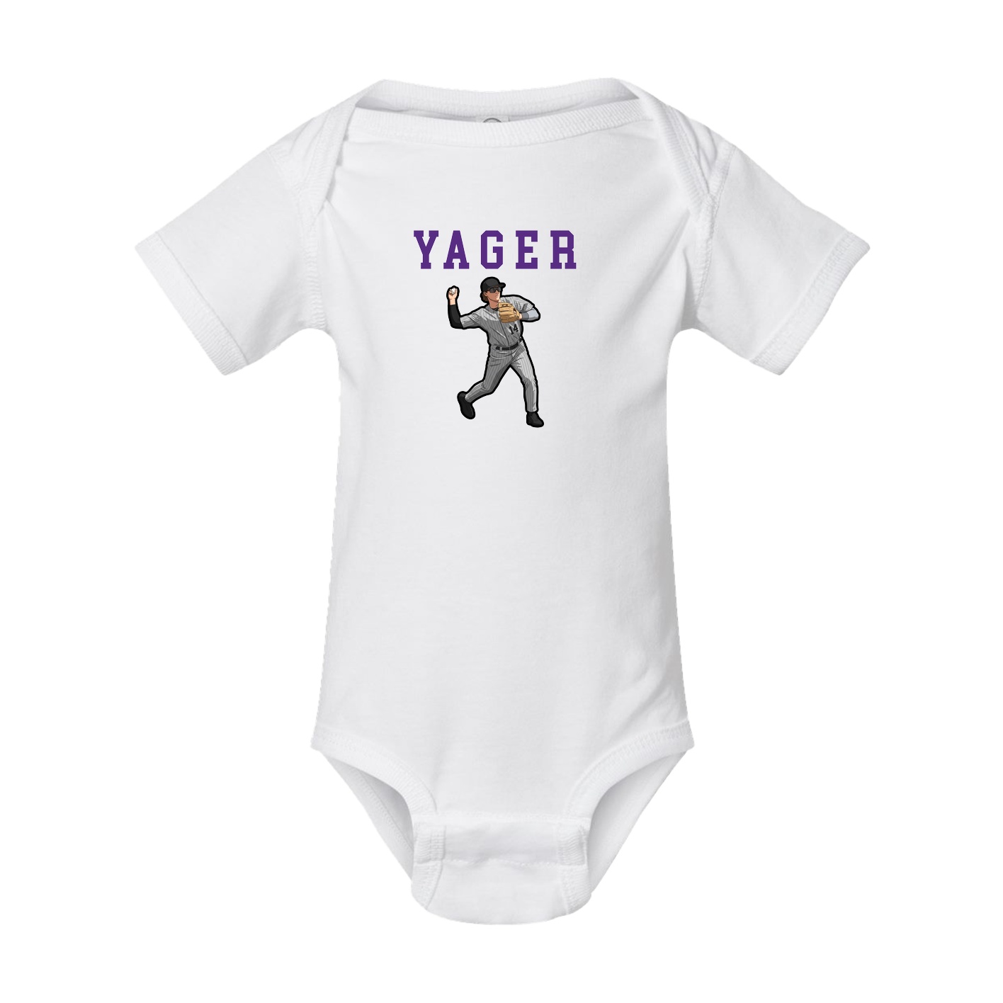 Baby Onesie — Shirsey in White