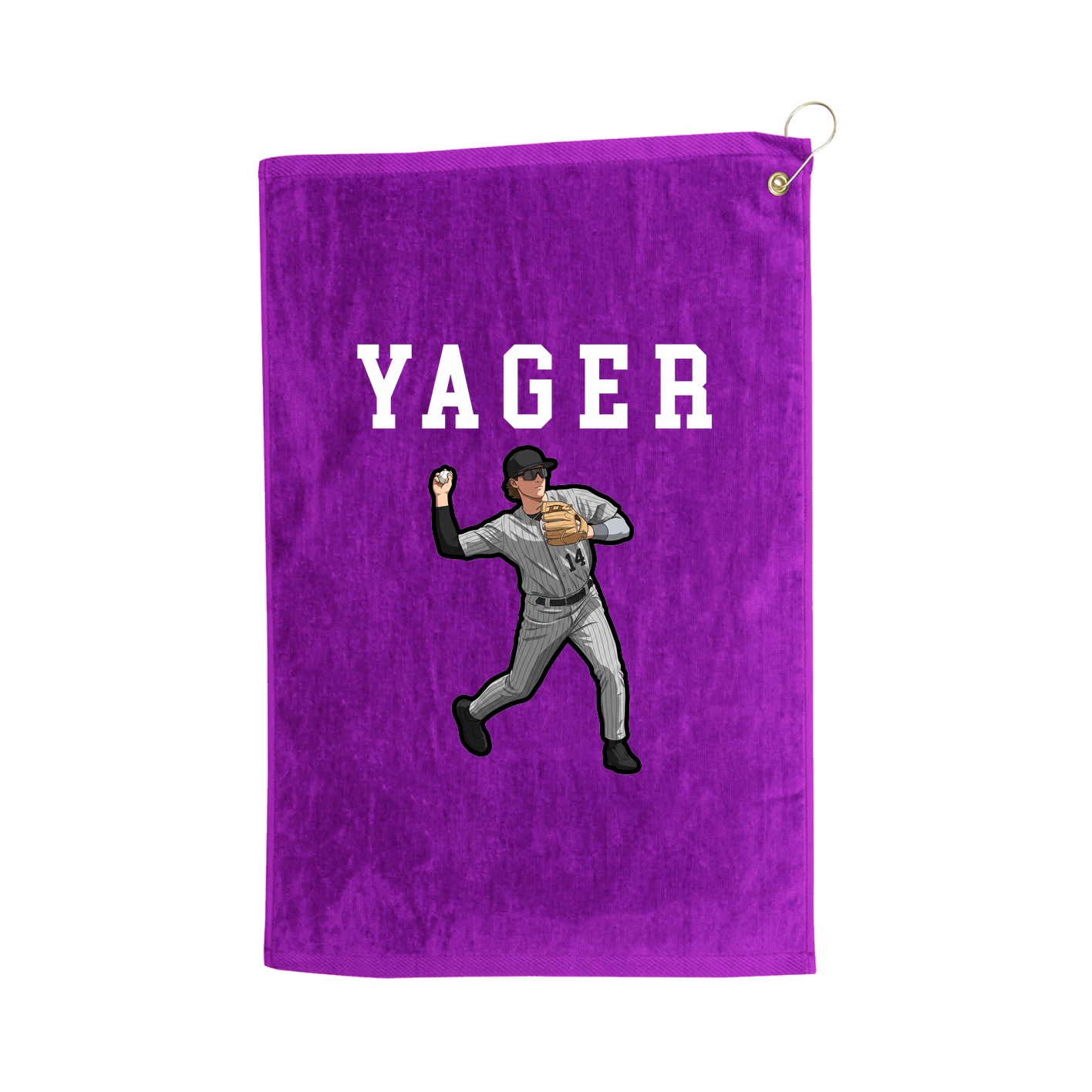 Golf Towel — Shirsey in Purple