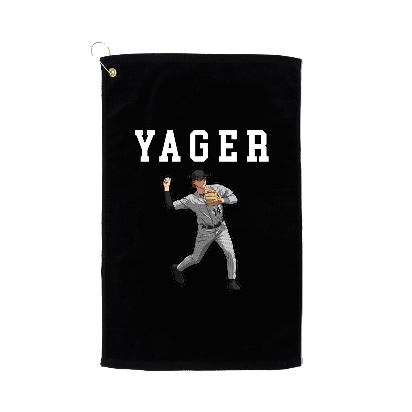 Golf Towel — Shirsey in Black