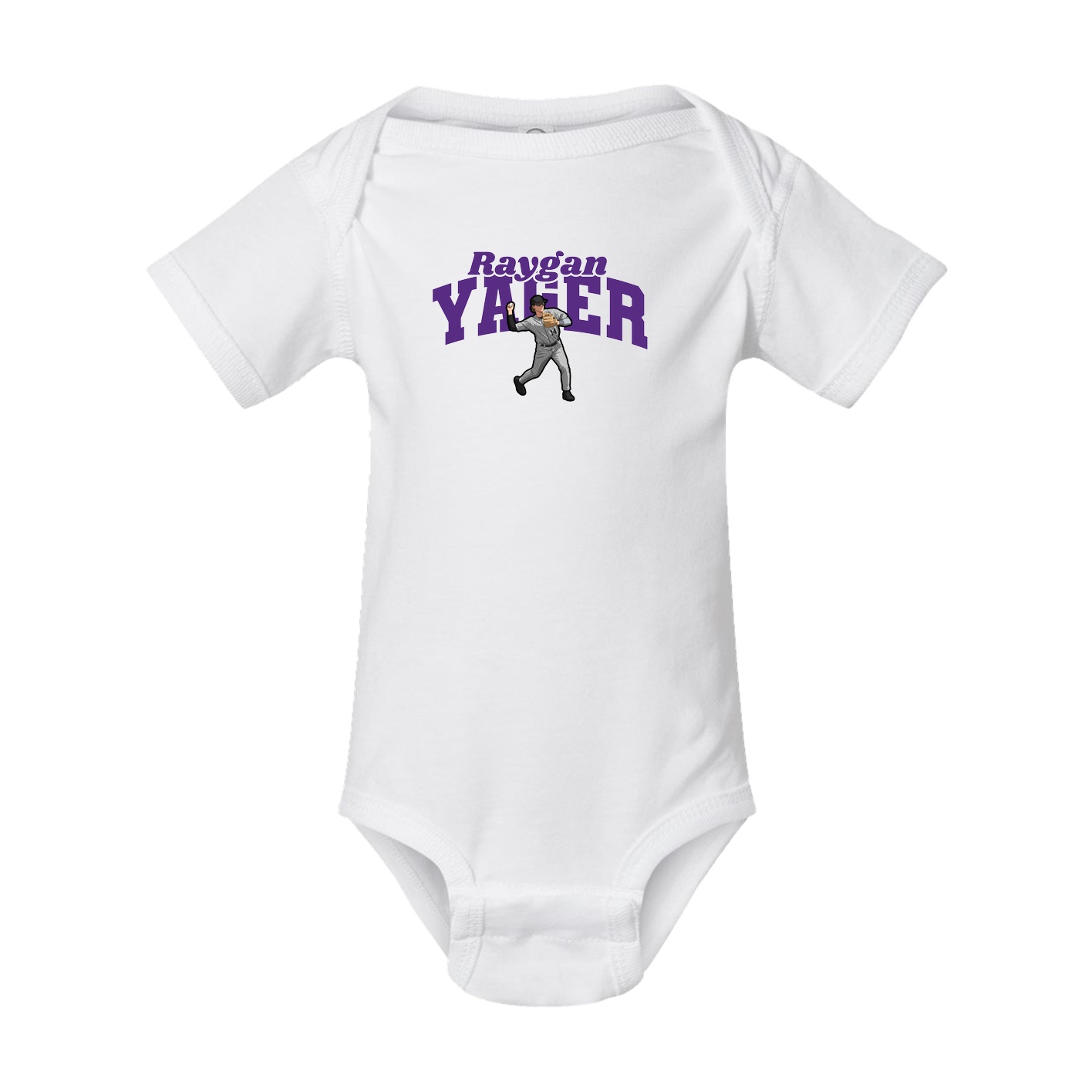 Baby Onesie — Signature Arch in White