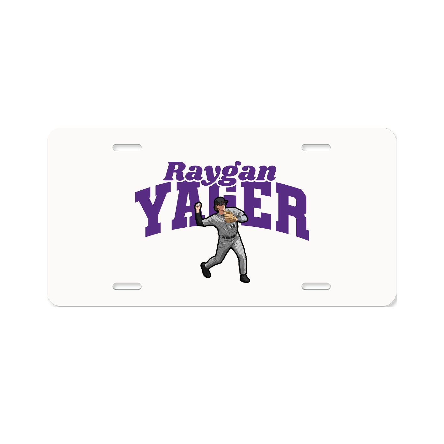 License Plate — Signature Arch in Classic