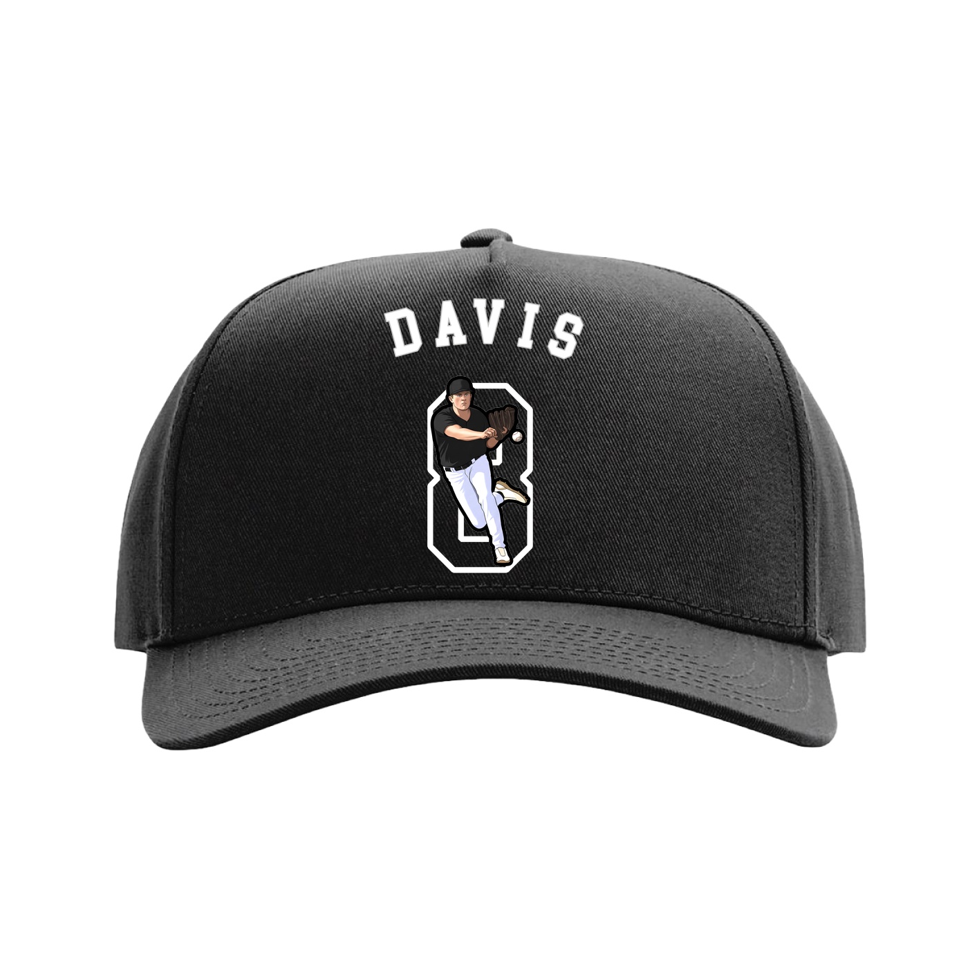 Full Fabric Five-Panel Champ Cap