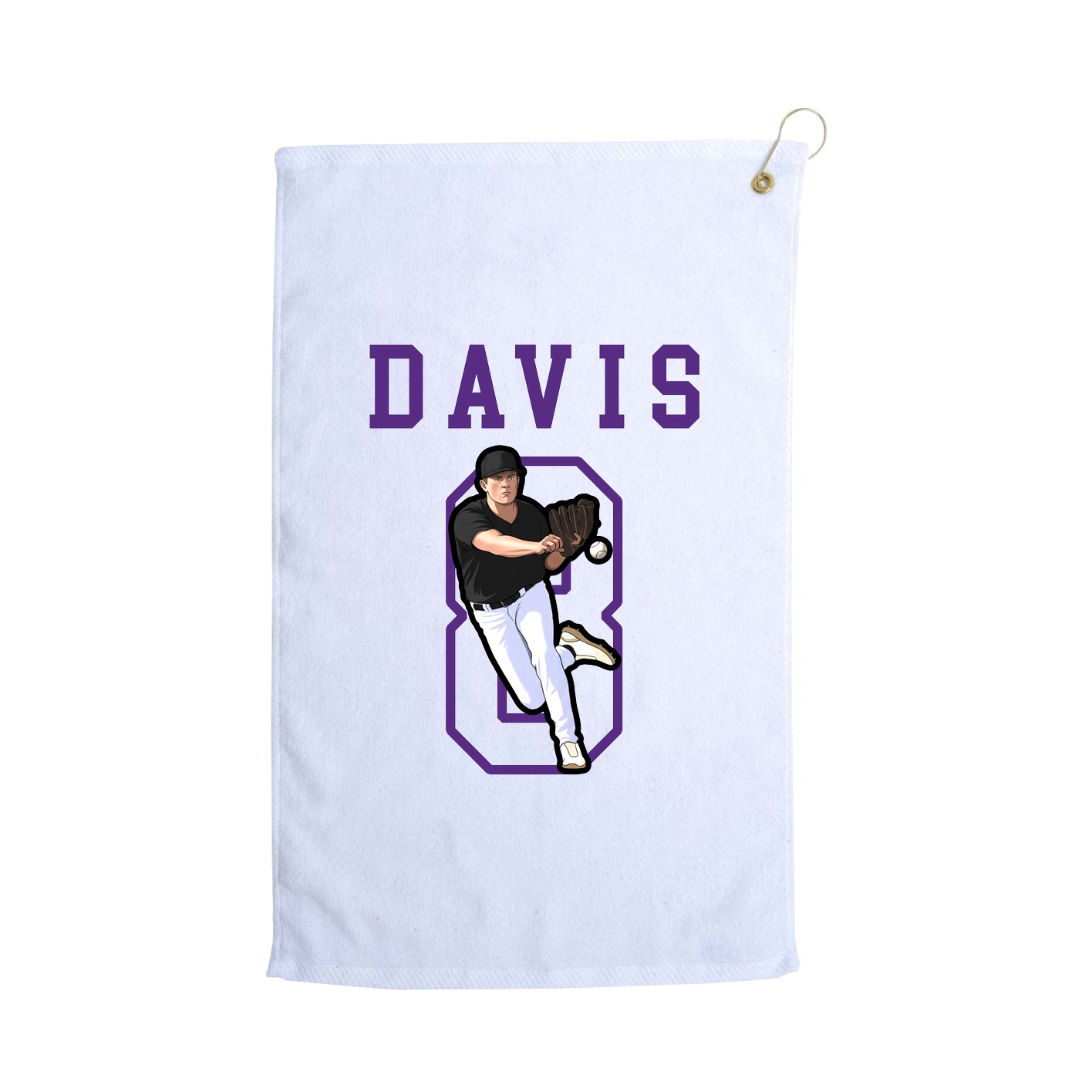 Golf Towel — Shirsey in White