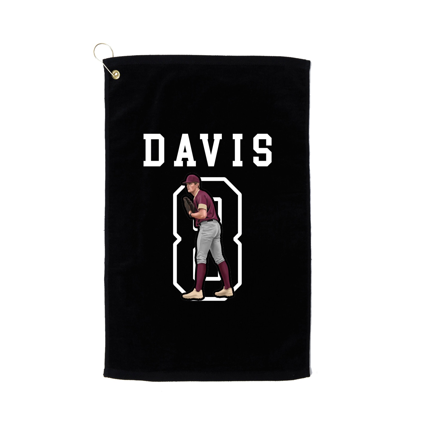 Golf Towel — Shirsey in Black
