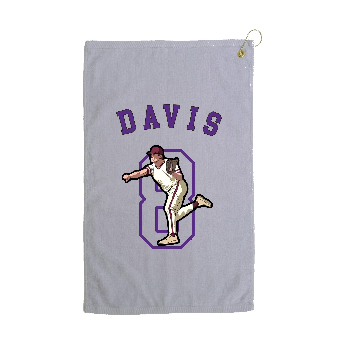 Golf Towel — Shirsey Arch in Grey