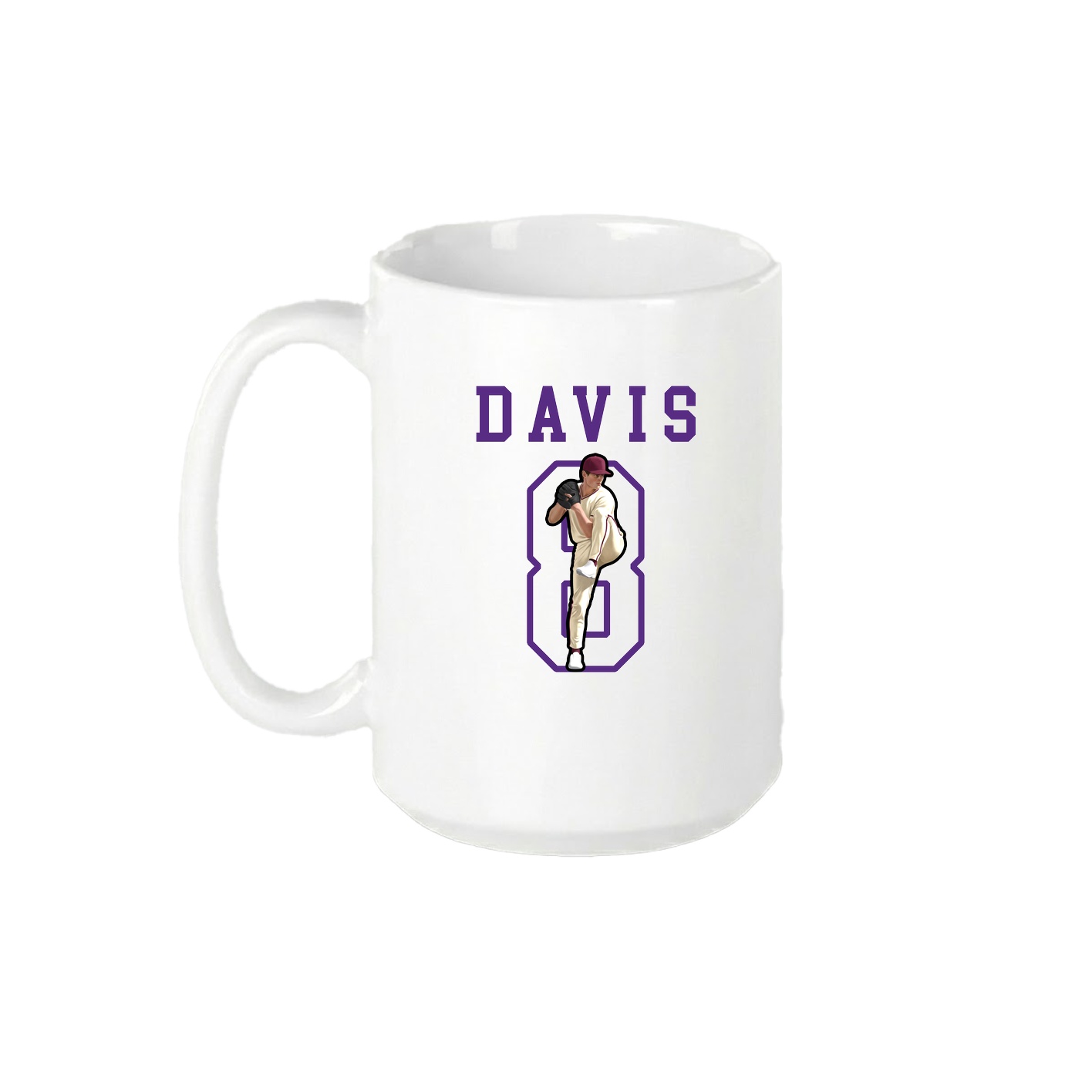 15oz Coffee Mug — Shirsey in White