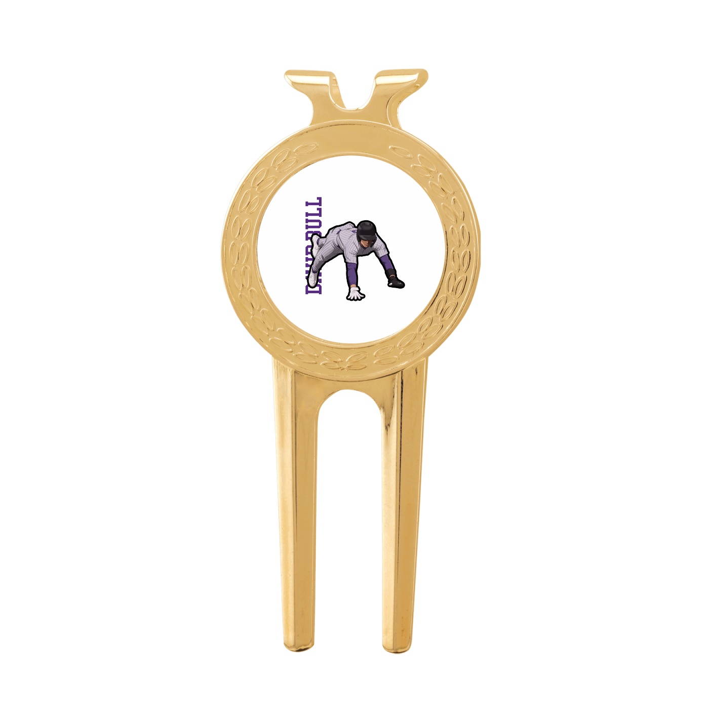 Divot Tool with Ball Marker — Name Vertical in Classic