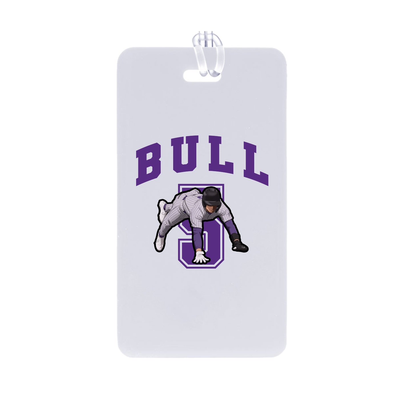 Bag Tag — Number in Classic