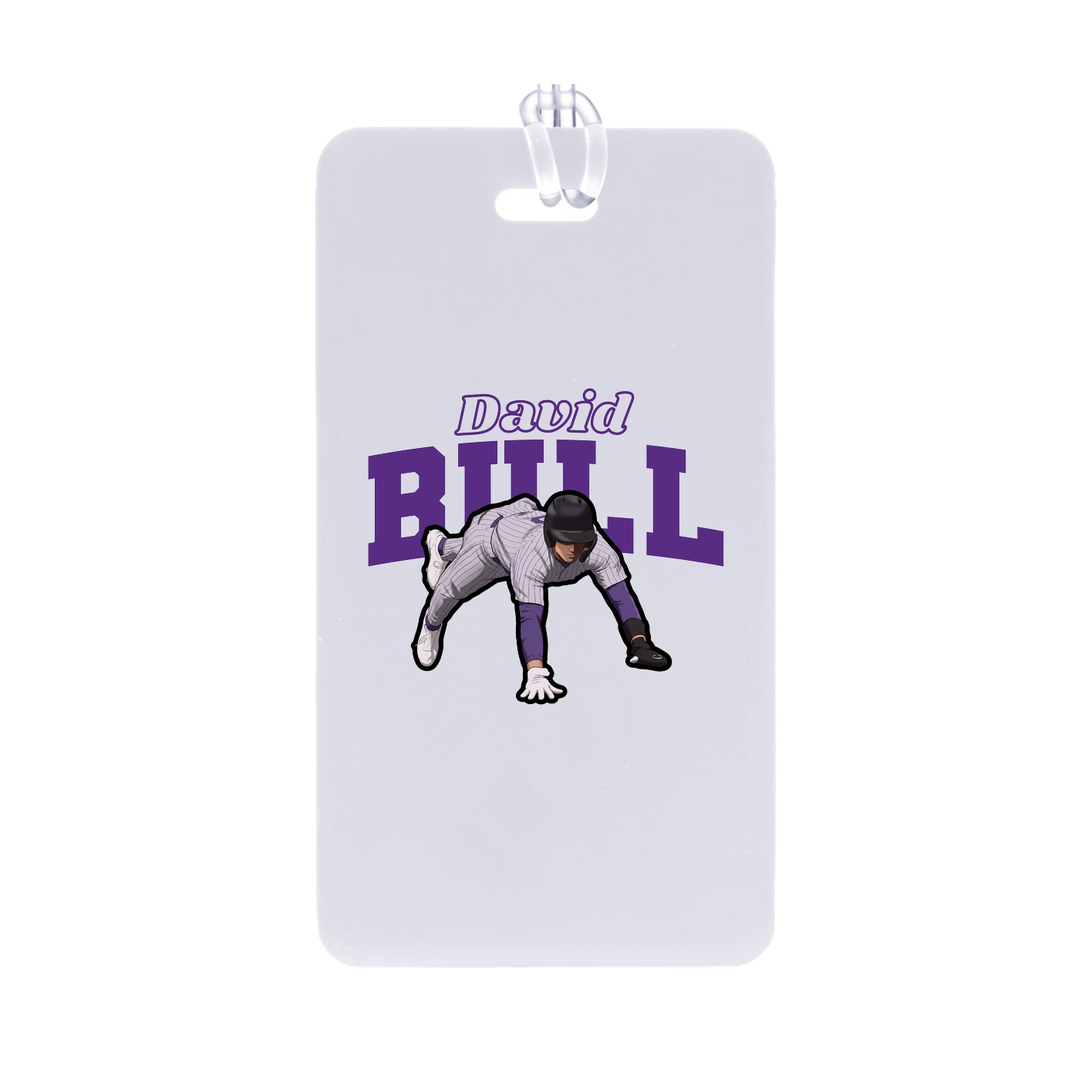 Bag Tag — Name Arch in Classic