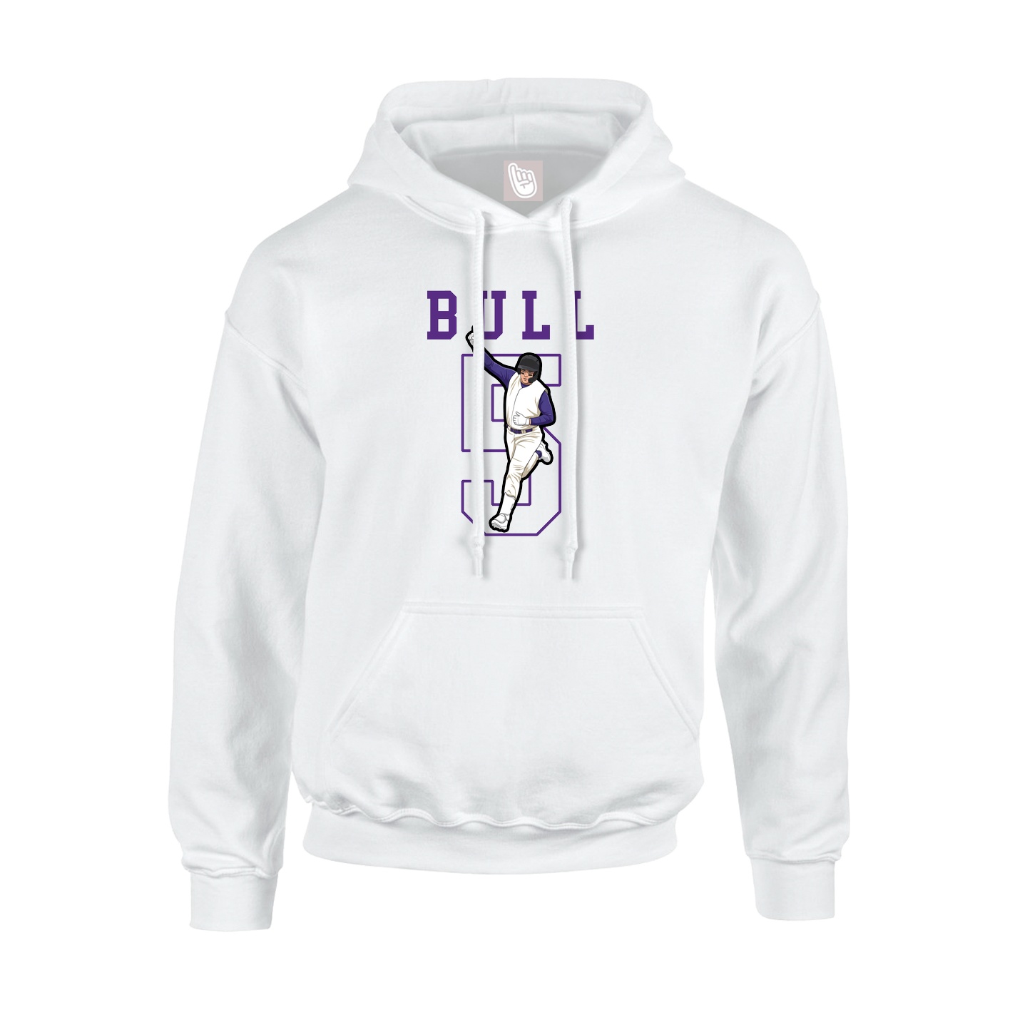 Youth Hoodie — Shirsey in White