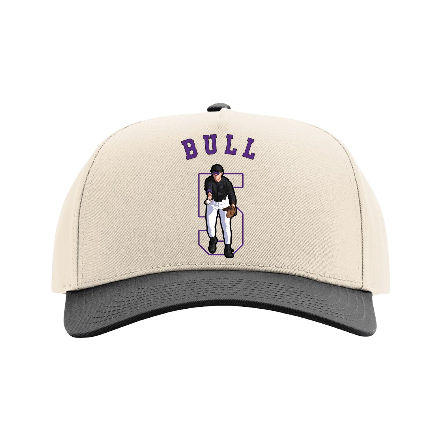 Full Fabric Five-Panel Champ Cap
