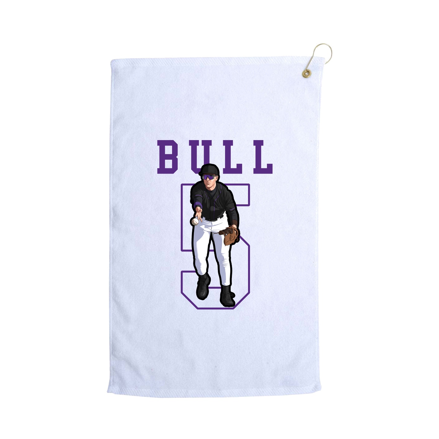 Golf Towel — Shirsey in White