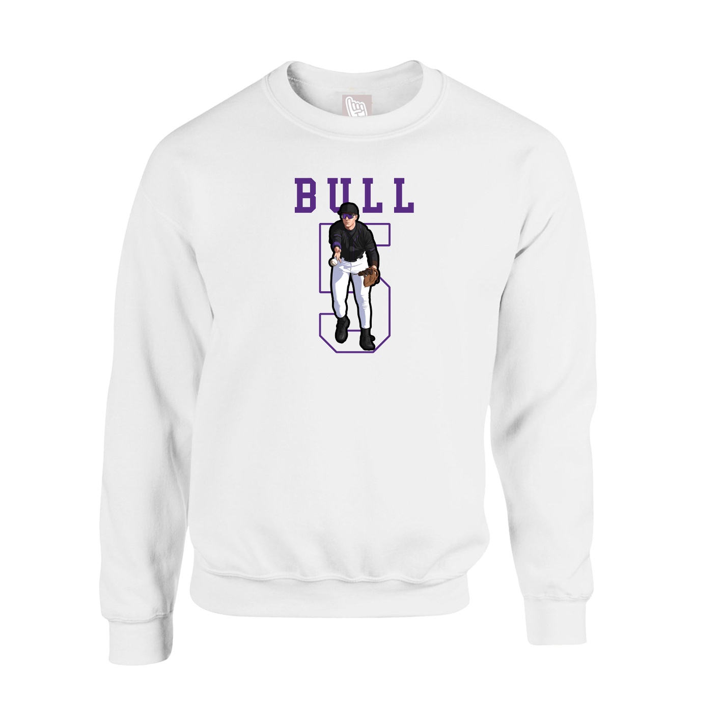 Fleece Crew — Shirsey in White