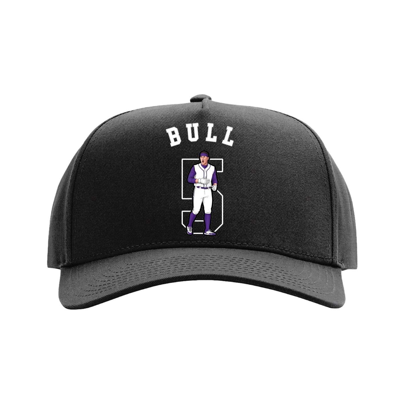 Full Fabric Five-Panel Champ Cap