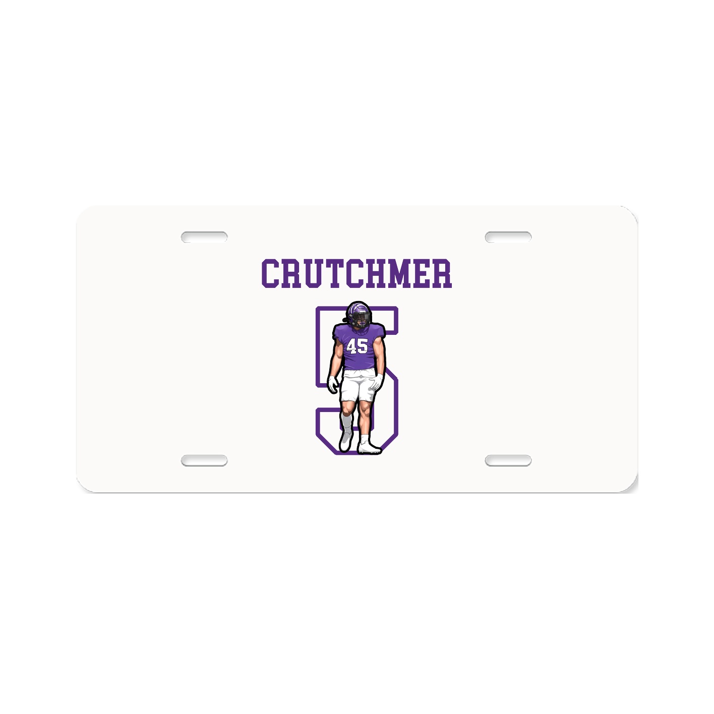 Aluminum License Plate