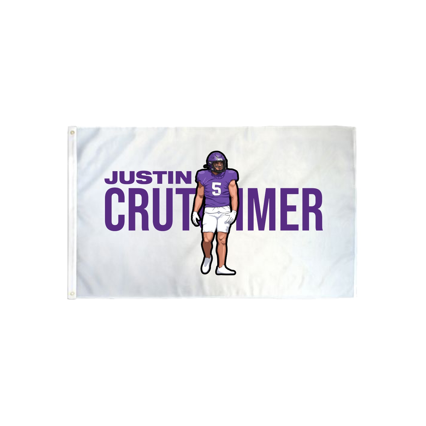 3x5 Flag — Player Name in Classic