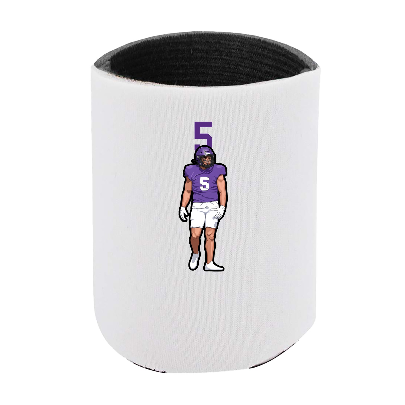 Can Holder — Number Top in White