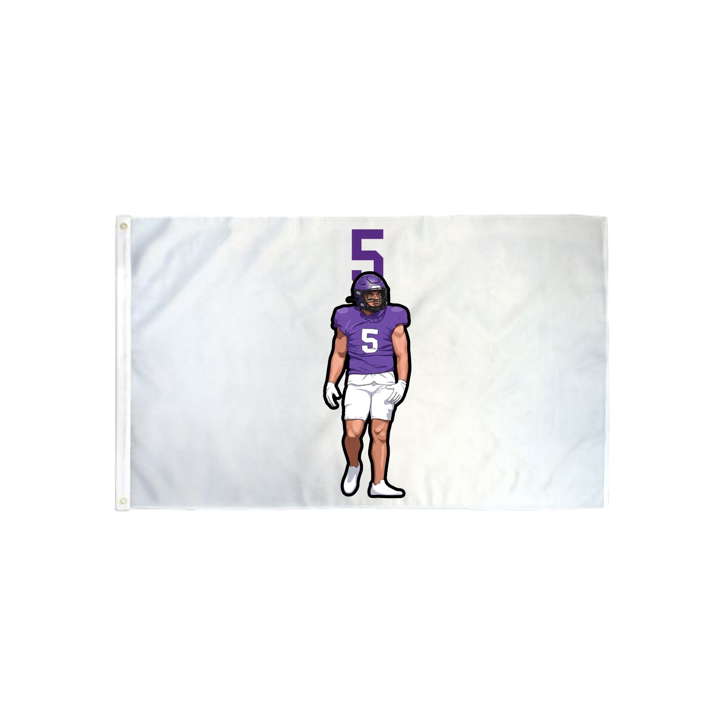 3x5 Flag — Number Top in Classic