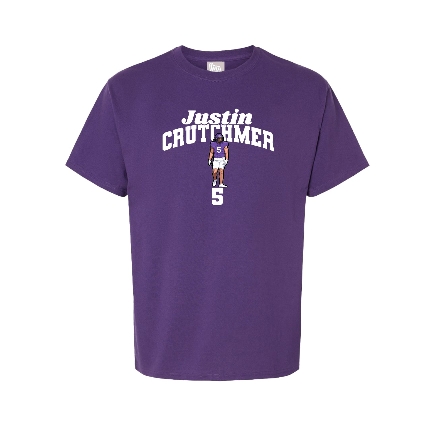 Tee — Signature Arch in Purple