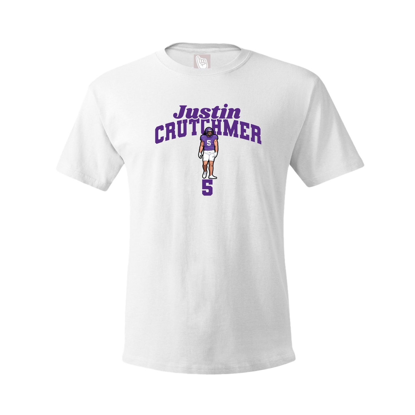 Youth Tee — Signature Arch in White