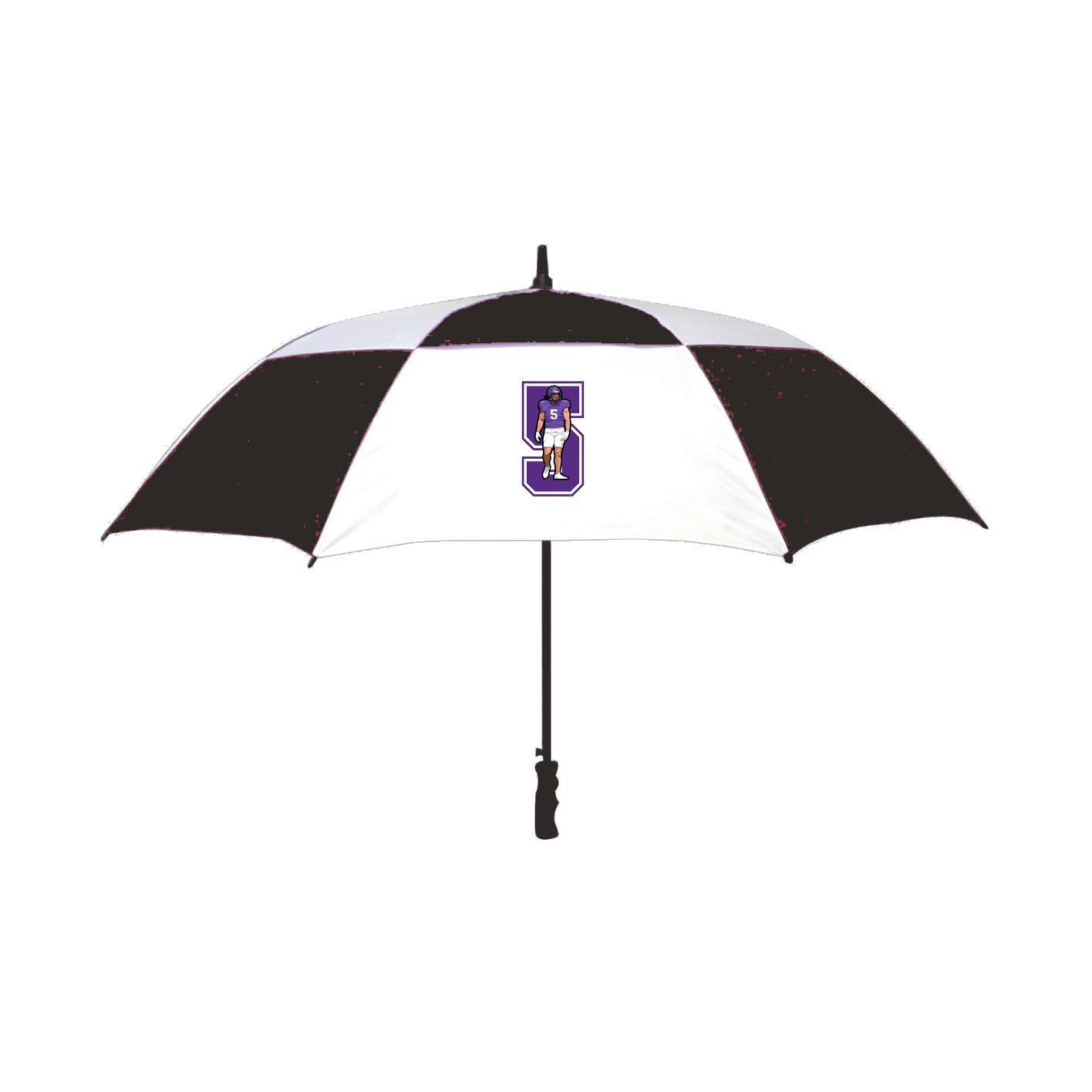 Golf Umbrella — Number in Black