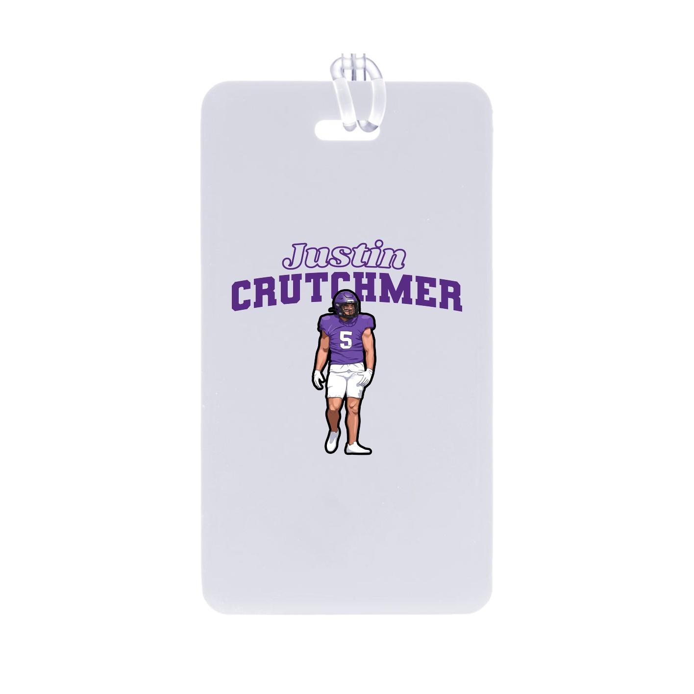 Bag Tag — Name Arch in Classic
